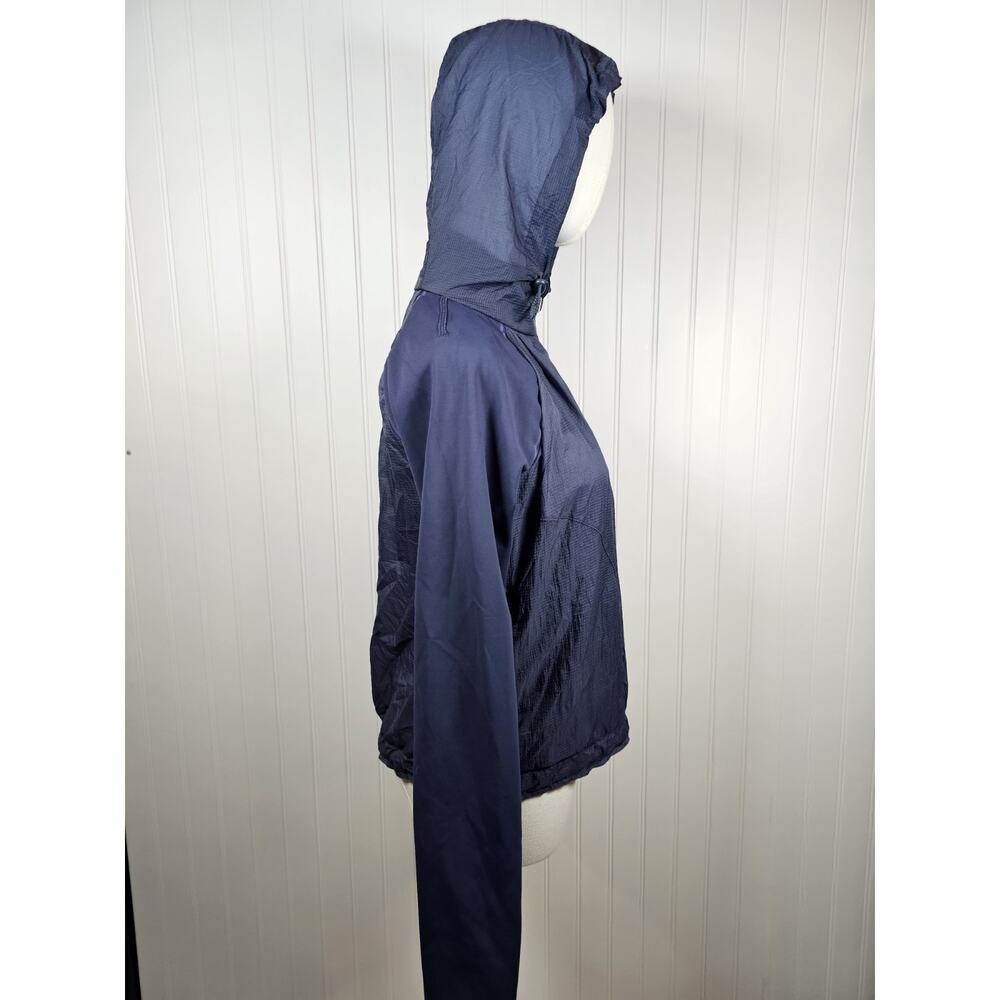 Outdoor Voices Navy Blue FrostKnit Hoodie Quarter Zip Jacket Women's XS - Picture 4 of 10